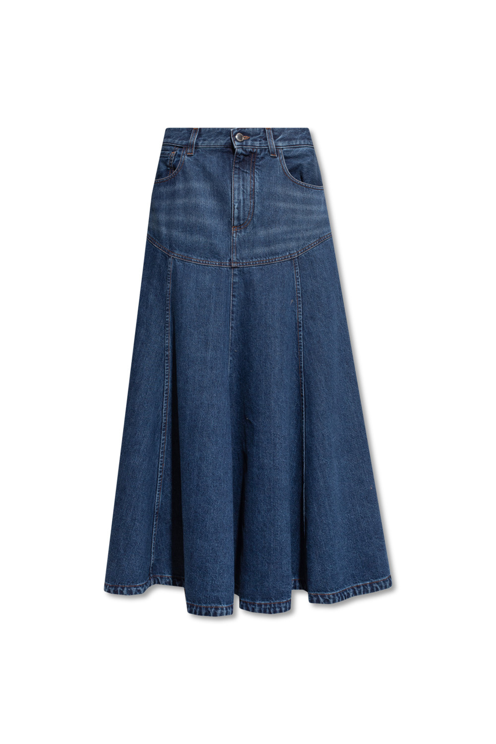 chloe high rise flared jeans - Denim skirt Chloé